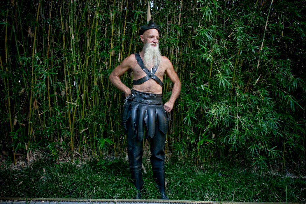 Harold at the Bamboo Border