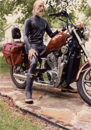 Catsuit on a Hot Red Shadow