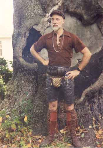 Pigskin shirt, CodPiece shorts & Ammo Belt