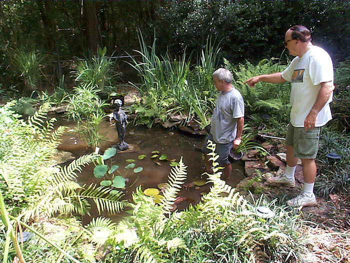 Pipe Overseeing the Replanting!