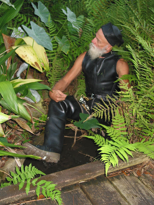 Harold and Pewter Spitting Frog