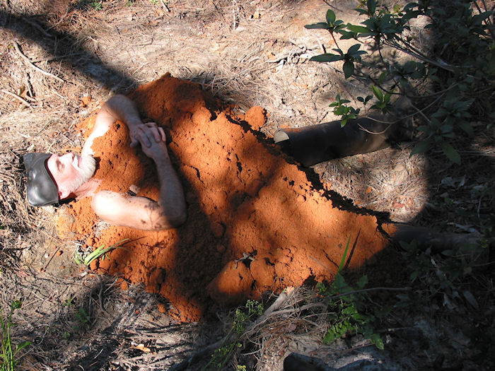 Blanketed in Red Earth