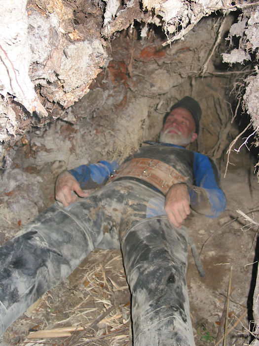 Harold Takes a Caver's Rest Break