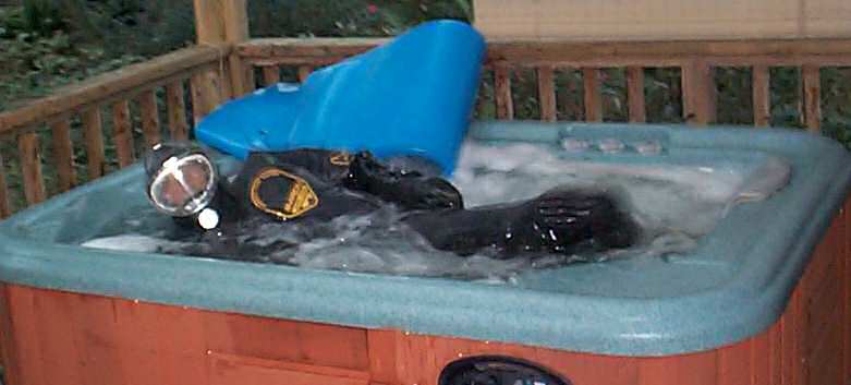 Hot Tubbed Drysuiter