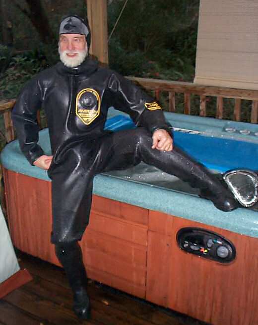 Post Dive Drysuit Glow