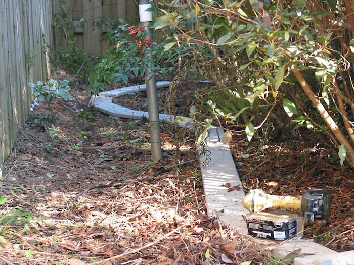 Nandina Corner from the West