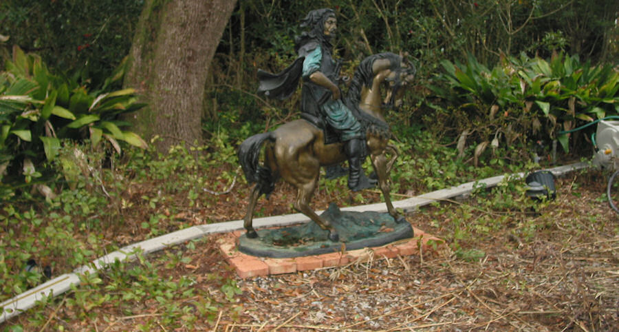 Roadbed installed by Horse!