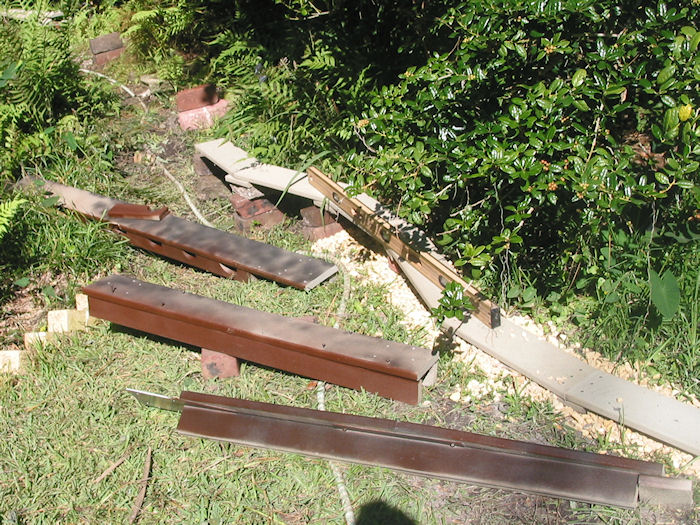 Trestle-ized roadbed sections