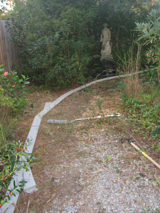 Roadbed reaches Sago Palm