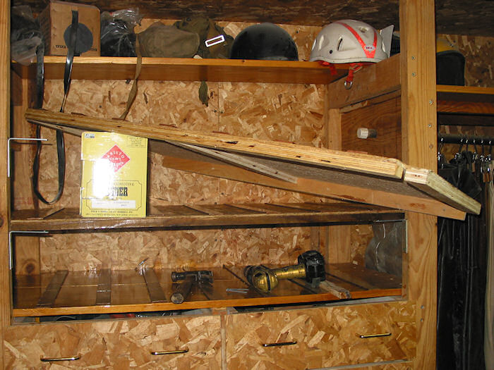  One shelf in, one to go!