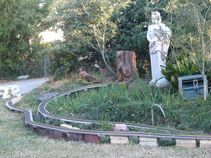 Live Oak Mainline Track Reinstalled