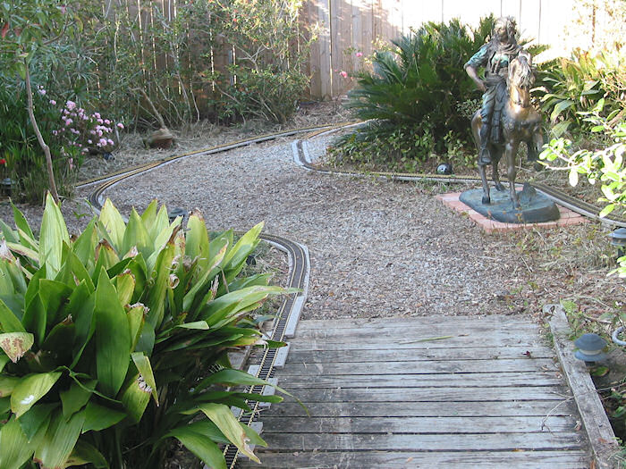 Bridge Over Lake Orin Track Protection