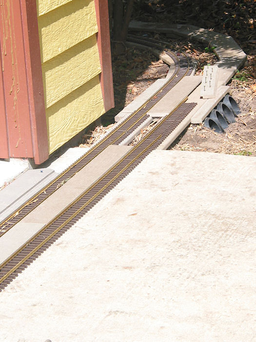 Yard Lead and Mainline in front of Trike Door