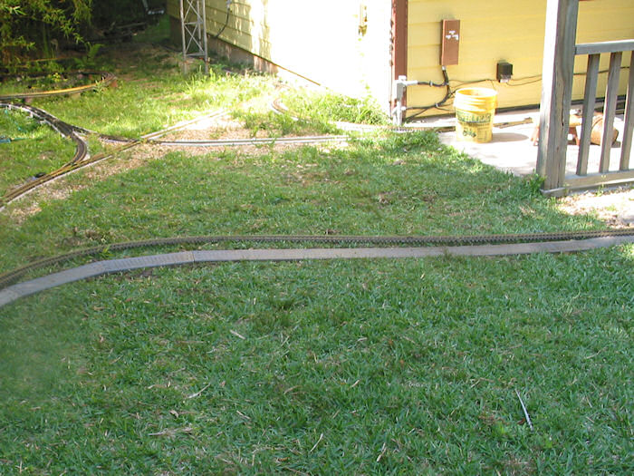 New Return Loop Roadbed ready