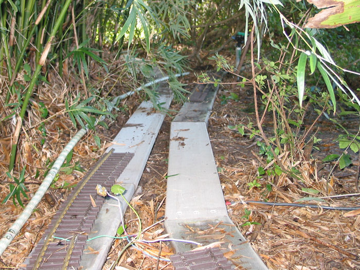 Roadbed work completed!